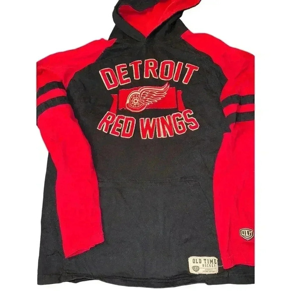 DETROIT RED WINGS HOODIE Medium hockey - Picture 1 of 5
